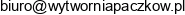 Wytwornia Paczkow Email address