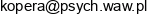 Maciej Kopera Email address