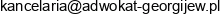 Kancelaria Adwokacka Adwokat Pawel Georgijew Adres e-mail