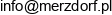 Merzdorf Fine Food Adres e-mail