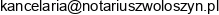 Kancelaria Notarialna Magda Woloszyn Notariusz Email address