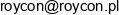 Roycon Email address