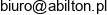 Abilton Adres e-mail