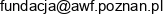 Na Rzecz Akademii Wychowania Fizycznego Im Eugeniusza Piaseckiego Email address