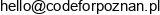 Code For Poznan Email address