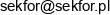Sekfor Adres e-mail