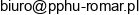 Przedsiebiorstwo Produkcyjno Handlowo Uslugowe Romar Roman Krzyzanowski Email address