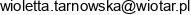 Biuro Rachunkowe Wiotar Wioletta Tarnowska Adres e-mail