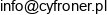 Cyfroner Adres e-mail