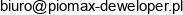 Piomax Deweloper Email 1