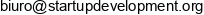 Startup Development Adres e-mail