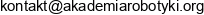 Akademia Robotyki Adres e-mail