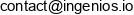 Ingenios Email address
