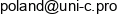 Unic Pro Email address