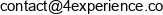 4experience Email address