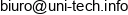 Uni Tech Group Adres e-mail