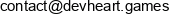 Devheart Games Adres e-mail