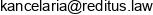 Reditus Adres e-mail