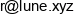 Lune Adres e-mail