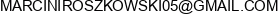 Marcin Roszkowski Email address