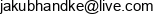 Jakub Handke Design Email address