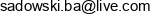 Bartlomiej Sadowski Gastro Zylc Email address
