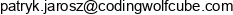 Codingwolfcube Patryk Jarosz Email address