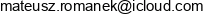 Mateusz Romanek Adres e-mail