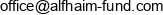Alfhaim Fundusz Venture Capital Adres e-mail