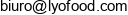 Lyofood Email address