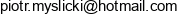Gappfly Piotr Myslicki Email address