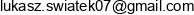Lukasz Swiatek It Solutions Email address