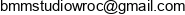 Bmm Studio Adres e-mail