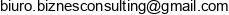 Biznes Consulting Adres e-mail