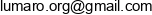 Lumaro Email address