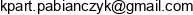 Kpart Krzysztof Pabianczyk Email address