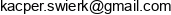 Ks Project Kacper Swierk Adres e-mail