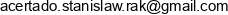 Acertado Stanislaw Rak Adres e-mail