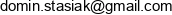 Dominik Stasiak Programex Email address