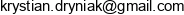 Krystian Dryniak Ventures Email address