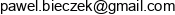 Pawel Bieczek Solutions Email address