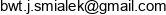 Biuro Wsparcia Technicznego Janusz Smialek Email address