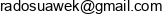 Radekuniverse Radoslaw Furgala Email address
