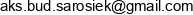 Aks Bud Przedsiebiorstwo Drogowe Kamil Sarosiek Email address