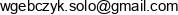 Solo G Adres e-mail