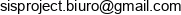 Sisproject Email address Sisproject Email address