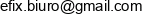 Efix Szymon Witkowski Email address