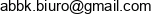 Abbk Biuro Konstrukcyjne Artur Biskupek Email address