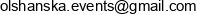 Olshanska Events Adres e-mail