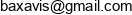 Baxavis Adres e-mail